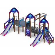 КОСМОПОРТ детский игровой комплекс ДИК 2.14.05-02 (H=1200)