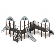 КОСМОПОРТ детский игровой комплекс ДИК 2.14.07-01 (H=1200)