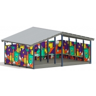 Теневой навес (Геометрия) МФ 70.6.4-03