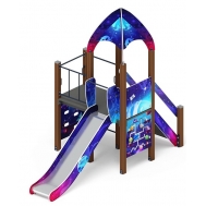 КОСМОПОРТ детский игровой комплекс ДИК 2.14.08-02 (H=1200)