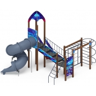 КОСМОПОРТ детский игровой комплекс ДИК 2.14.09-02 (H=2000)