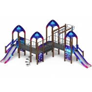 КОСМОПОРТ детский игровой комплекс ДИК 2.14.07-12 (H=1200)