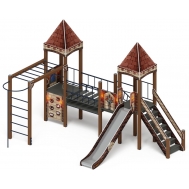 ЗАМОК детский игровой комплекс ДИК 2.18.01-02 (H=1500)