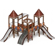 ЗАМОК детский игровой комплекс ДИК 2.18.02-02 (H=1200)