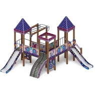 ЗАМОК детский игровой комплекс ДИК 2.18.02-03 (H=1200)