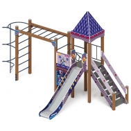 ЗАМОК детский игровой комплекс ДИК 2.18.03-03 (H=1500)