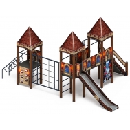 ЗАМОК детский игровой комплекс ДИК 2.18.05-02 (H=1500)