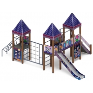 ЗАМОК детский игровой комплекс ДИК 2.18.05-03 (H=1500)