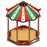 Песочный дворик ПАГОДА КАРНАВАЛ (Шапито) ИО 6.01.02-20