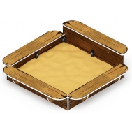 Песочница СРЕДНЯЯ (коричневый) ИО 5.01.15-02