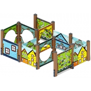 Лабиринт КУБИК 3 (Город) игровая форма МФ 20.01.03-01