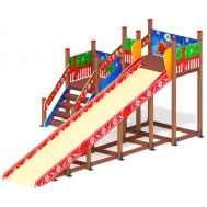 Горка зимняя (Н=2000) (Новый год) ИО 49.01.02-01