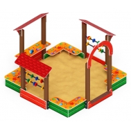 ТЕРЕМОК песочный дворик (Ракушки) ИО 6.01.04-01