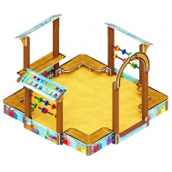 ТЕРЕМОК песочный дворик (Коты) ИО 6.01.04-03