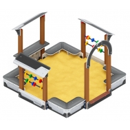 ТЕРЕМОК песочный дворик (Техно) ИО 6.01.04-04