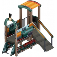 ПАРОВОЗИК МИНИ игровая форма МФ 10.03.05-12