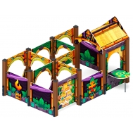 ЛАБИРИНТ МОРСКОЙ (Волшебный город Майя) игровая форма МФ 20.17.01-02