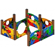 Лабиринт КУБИК 1 (Граффити) игровая форма МФ 20.01.01-10