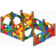 Лабиринт КУБИК 3 (Граффити) игровая форма МФ 20.01.03-10