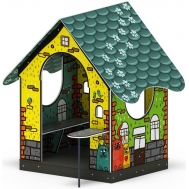 ДОМИК МИНИ тип 2 (Город) для детской площадки МФ 10.01.11-02