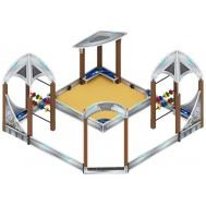 КОСМОПОРТ песочный дворик (Серый) ИО 6.14.02-01