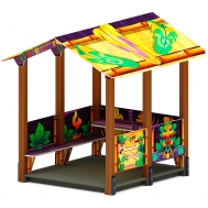 ДОМИК БОЛЬШОЙ 1 (Майя) для детской площадки МФ 10.01.07-03