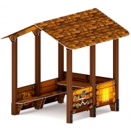 ДОМИК БОЛЬШОЙ 2 (Эко) для детской площадки МФ 10.01.08-02