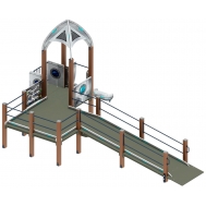 Детский спортивный комплекс ЗАБОТА КОСМОПОРТ (H=750) ДОВ 20.14.03-02