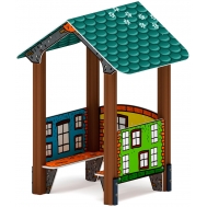 ДОМИК МАЛЫЙ 1 для детской площадки МФ 10.01.01-01