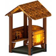 ДОМИК МАЛЫЙ 2 (Эко) для детской площадки МФ 10.01.02-02