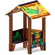 ДОМИК МАЛЫЙ 3 (Майя) для детской площадки МФ 10.01.03-03