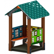 ДОМИК МАЛЫЙ 4 для детской площадки МФ 10.01.04-01