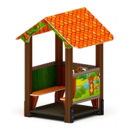 ДОМИК МАЛЫЙ 4 (Полянка) для детской площадки МФ 10.01.04-04