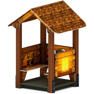 ДОМИК МАЛЫЙ 4 (Эко) для детской площадки МФ 10.01.04-02