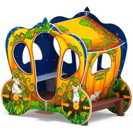 Беседка КАРЕТА ТЫКВА большая для детской площадки МФ 10.03.16