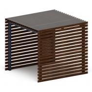 Пергола беседка МФ 77.01.01/с поликарбонатом/