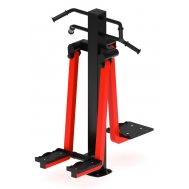 Тренажер уличный ХИПС + МАЯТНИК (красный) СТ 024-11