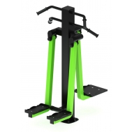 Тренажер уличный ХИПС + МАЯТНИК (зеленый) СТ 024-12