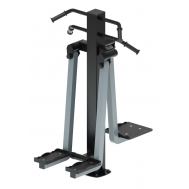 Тренажер уличный ХИПС + МАЯТНИК (серый) СТ 024-13