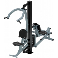 Тренажер уличный ВЕРХНЯЯ ТЯГА + ФЛЕКС (серый) СТ 021-13