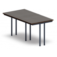 Пергола Тент (прямая) МФ 77.04.02 /с поликарбонатом/