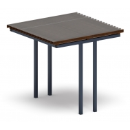 Пергола тент (прямая) МФ 77.04.01 /с поликарбонатом/