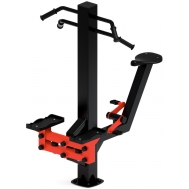 Тренажер уличный СТЕП+ВЕЛО (красный) СТ 018-11