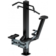 Тренажер уличный СТЕП+ВЕЛО (серый) СТ 018-13