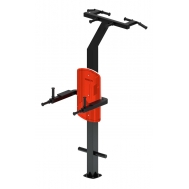 Тренажер уличный ДВОЙНОЙ ТУРНИК (красный) СТ 012-11