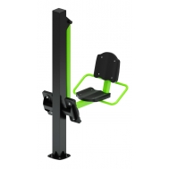 Тренажер уличный ЖИМ НОГАМИ (зеленый) СТ 011-12