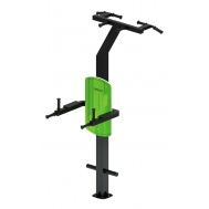 Тренажер уличный ДВОЙНОЙ ТУРНИК (зеленый) СТ 012-12