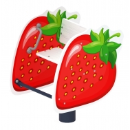 КЛУБНИЧКА качалка на пружине ИО 22.01.15