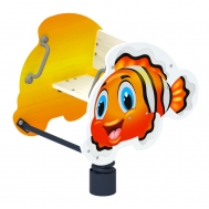 РЫБКА качалка на пружине ИО 22.17.04