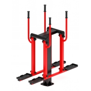 Тренажер уличный ДВОЙНЫЕ ЛЫЖИ (красный) СТ 009-11